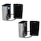 Alpine Industries Trash Can, Stainless Steel Brushed, Stainless Steel/Plastic ALP470-40L-R-T - alternate 2
